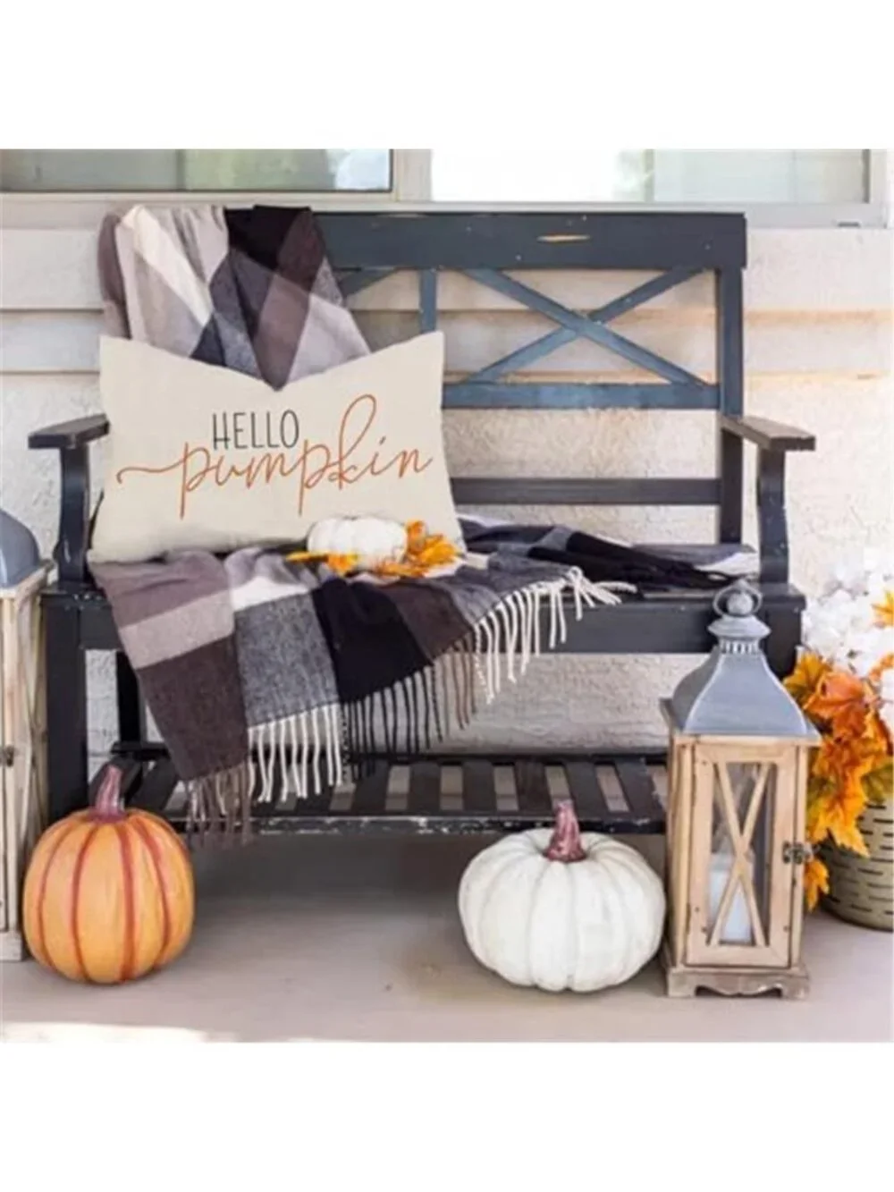 Fall Pillow Covers 12x20 Pumpkin Decor Fall Decorations for Home